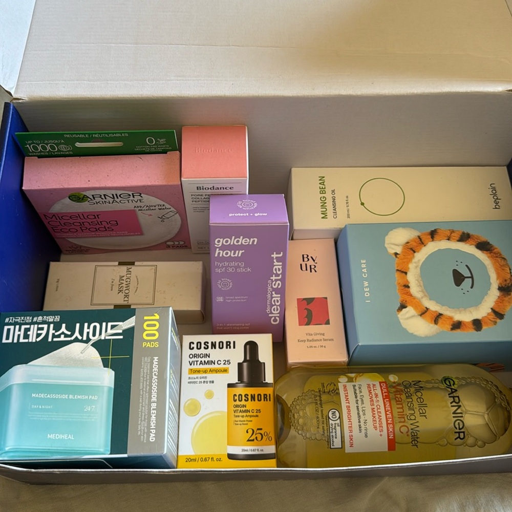 K-beauty skincare starter pack for glass skin